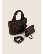 Borsa Austin bordeaux - 31x8 cm