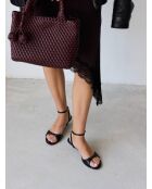 Borsa Austin bordeaux - 31x8 cm