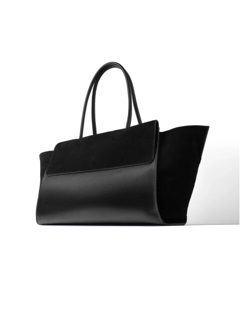 Bolso de terciopelo negro Midnight City Lights - 55x12 cm