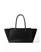 Bolso de terciopelo negro Midnight City Lights - 55x12 cm