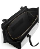 Bolso de terciopelo negro Midnight City Lights - 55x12 cm
