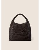 Sac porté épaule Kansas café - 42x14 cm