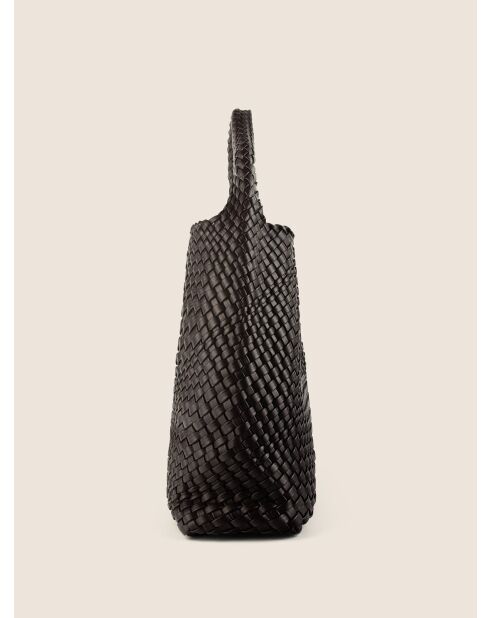 Bolso bandolera Kansas coffee - 42x14 cm
