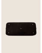 Borsa Verona in pelle marrone - 44x16 cm