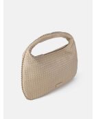Bolso de hombro Montana beige - 49x10 cm