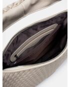 Bolso de hombro Montana beige - 49x10 cm