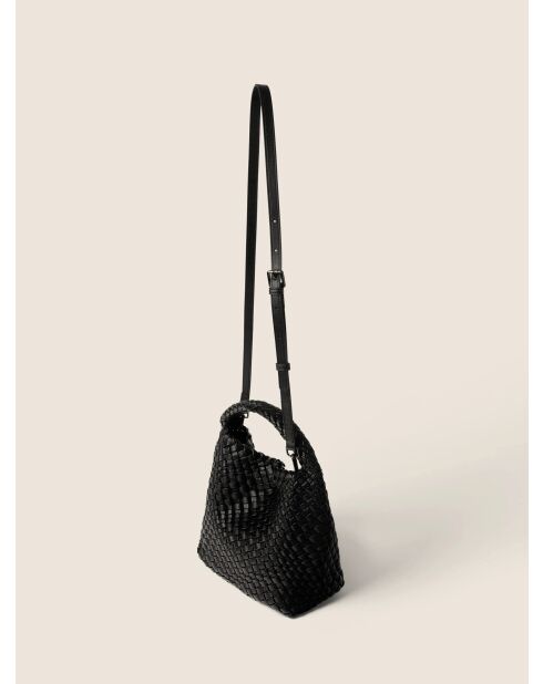 Bandolera negra Mystic City - 30x13 cm