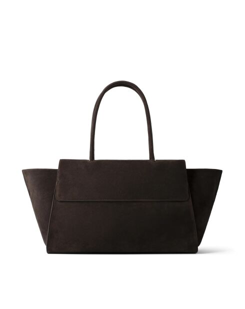 Bolso Midnight City Lights de terciopelo marrón oscuro - 55 x 12 cm