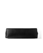Nothing To Lose zwarte leren draagtas - 55x13 cm