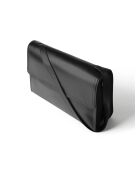 Bandolera de piel negra After Hours Access - 36x10 cm