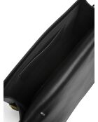 Bandolera de piel negra After Hours Access - 36x10 cm