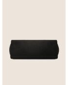 Arrivederci Roma handtas van zwart fluweel - 44x18 cm