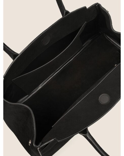 Arrivederci Roma handtas van zwart fluweel - 44x18 cm
