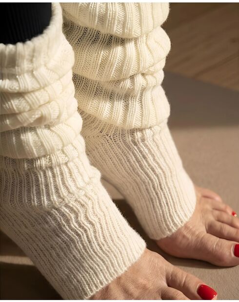 Chaussettes Pilates & Fitness écrues