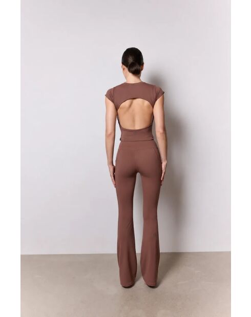 Pantalon Chanchou marron