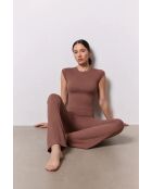 Pantalon Chanchou marron