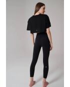 T-shirt Crop noir