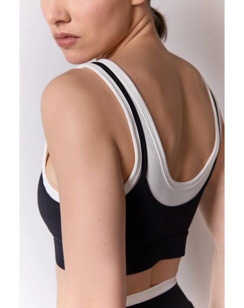 Brassière Olam noire et blanche