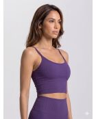 Brassière Lotus violette