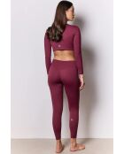 Anaya burgunderfarbenes Top