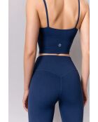 Brassière Alice bleu pétrole