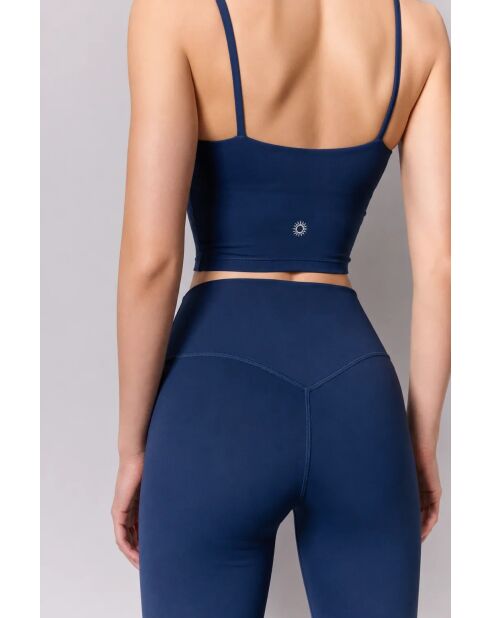 Brassière Alice bleu pétrole