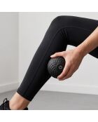Balle de massage vibrante 3D rechargeable – Ballon de récupération musculaire noir