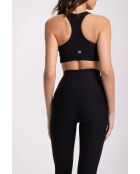 Brassière Lotus noire