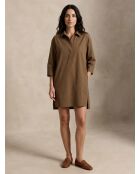 Abito Camy camel in cotone