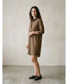 Abito Camy camel in cotone