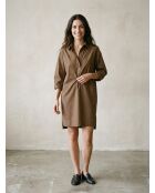 Abito Camy camel in cotone