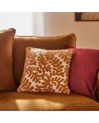 Lot de 2 housses de coussin Sien camel - 40x40 cm