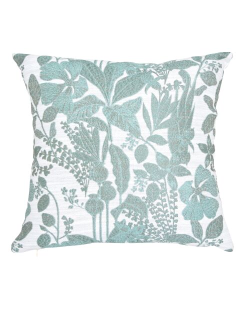 Lot de 2 coussins Samara vert clair - 40x40 cm