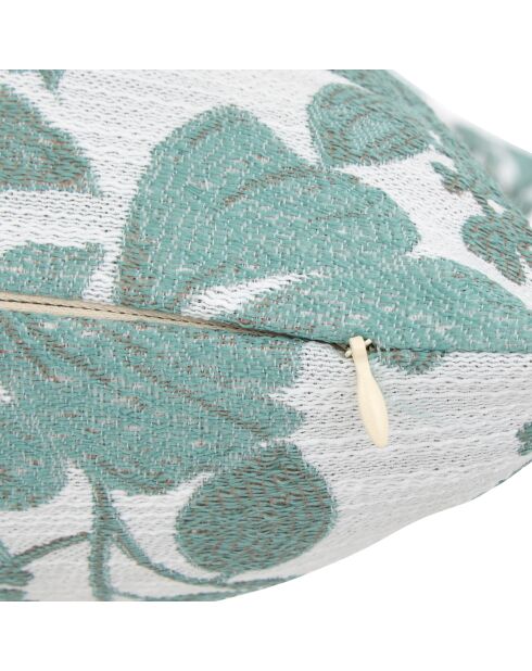 Lot de 2 coussins Samara vert clair - 40x40 cm