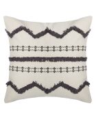 Lot de 2 housses de coussin Tuff grises - 40x40 cm