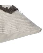 Lot de 2 housses de coussin Tuff grises - 40x40 cm