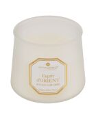 Bougie parfum en verre Elisa orient transparente - 200g