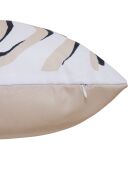 Lot de 2 housses de coussin extérieur Tileo beiges - 40x40 cm