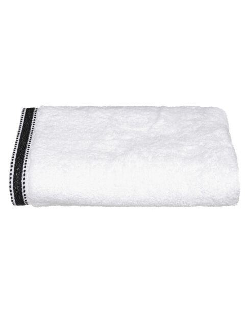 Lot de 2 Draps de douche Joia 550 blancs - 70x130 cm