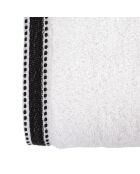 Lot de 2 Draps de douche Joia 550 blancs - 70x130 cm