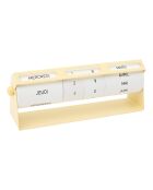 Calendrier en metal sauv assortie - L.21