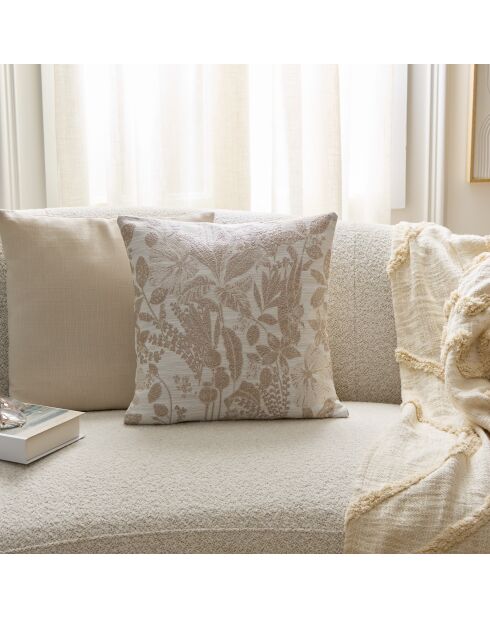 Lot de 2 coussins Samara lin - 40x40 cm