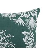 Lot de 2 coussins brodés The Palm Resort verts - 45x45 cm
