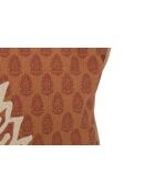 Lot de 2 housses de coussin brodées Sienna roses - 40x40 cm