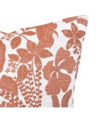 Lot de 2 coussins Samara terracotta - 40x40 cm