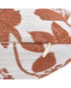 Lot de 2 coussins Samara terracotta - 40x40 cm