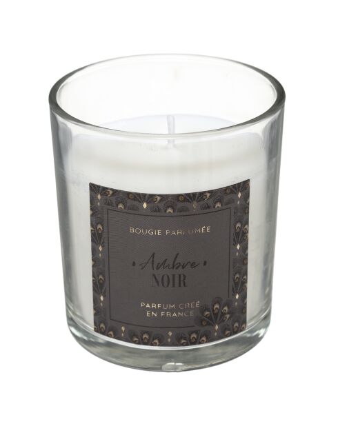 Bougie parfum Cl Loli ambre transparente - 130g