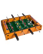 Adam beige houten minitafelvoetbal - H.31 cm