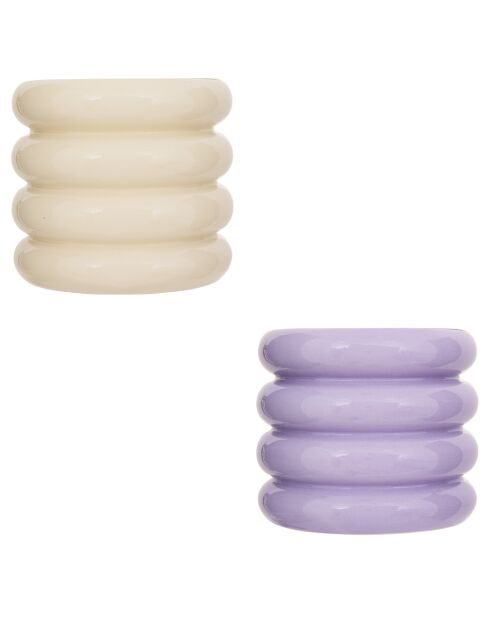 Bougie parfum en céramique Pool cit assortie - 850g