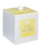 Vela de perfume de vidrio de té transparente Elea yuzu - 190 g